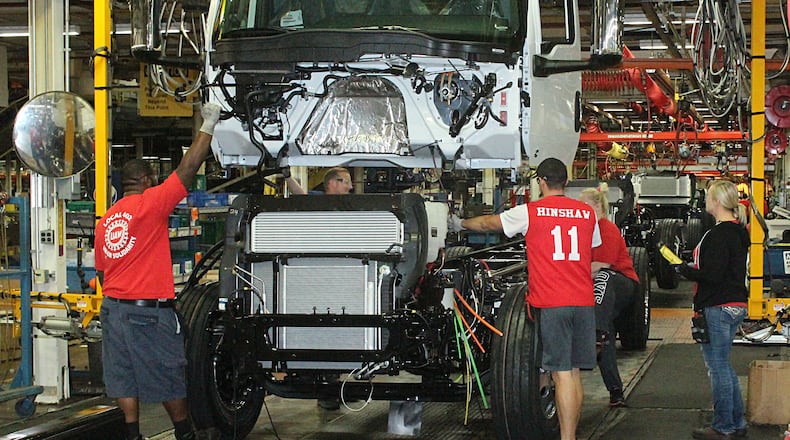 Navistar lays off more workers. JEFF GUERINI/STAFF