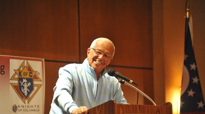 Just-retired, Baseball Hall Of Fame radio announcer Marty Brennaman will be joined by Reds Manager David Bell as special guests at Saturday ceremonies in Hamilton opening a mini-golf course specially designed for children and adults with disabilities. The event at Joe Nuxhall Miracle League Fields is open to the public.(File photo/Journal-News)