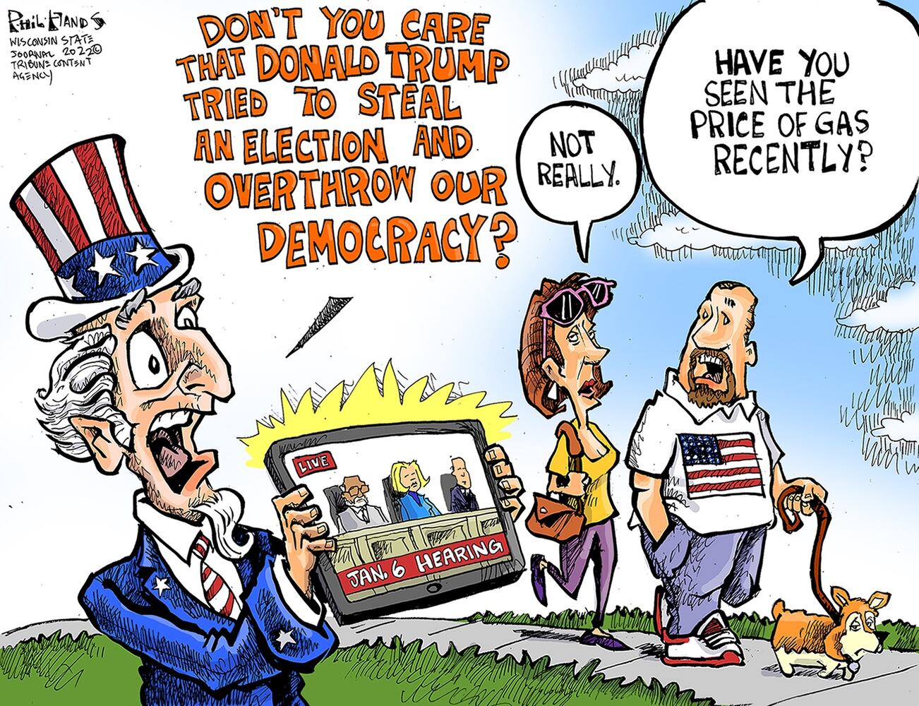WEEK IN CARTOONS: Jan. 6 hearings, bear market and more