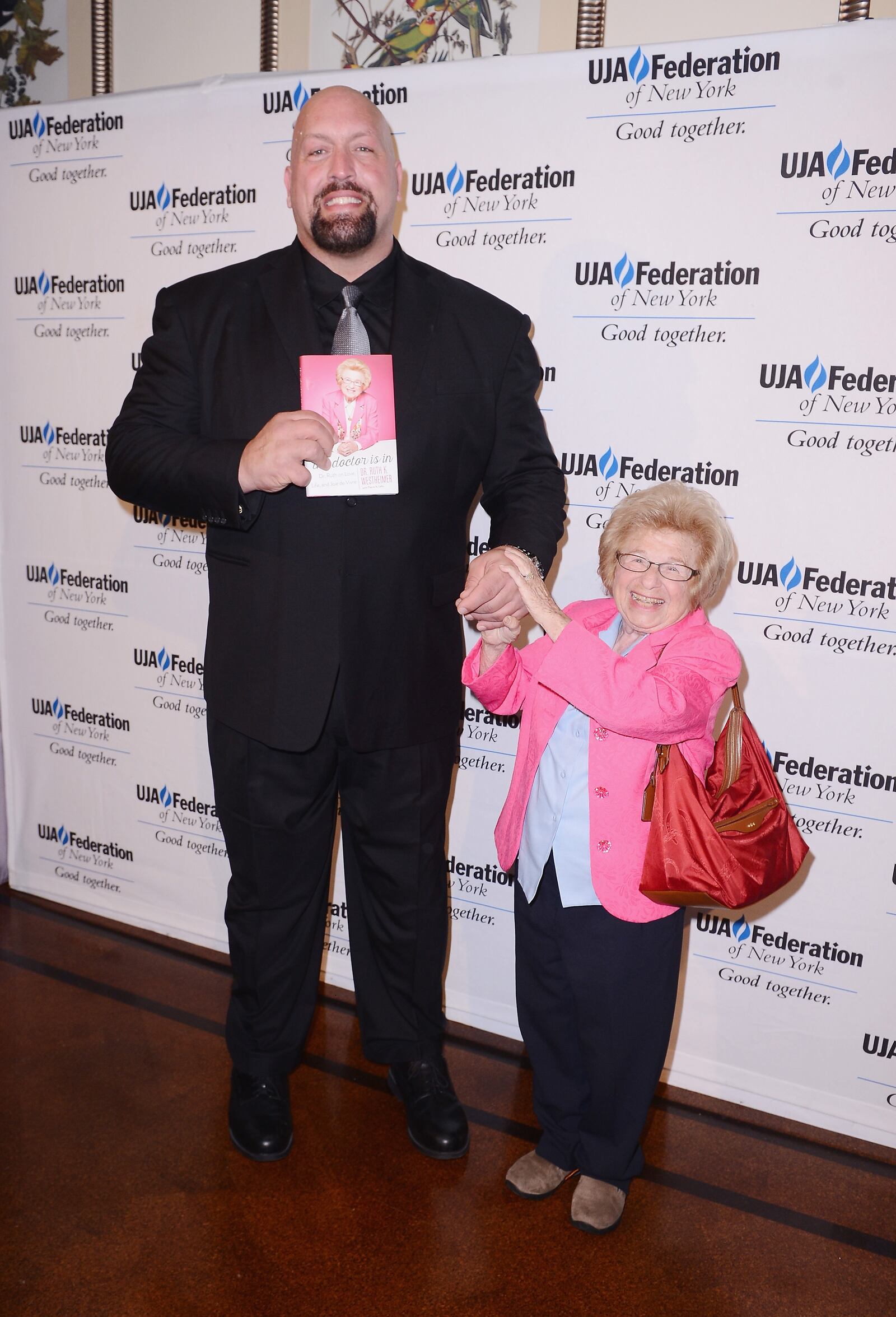 NEW YORK, NY - JUNE 02: WWE wrestler Big Show and Dr. Ruth Westheimer attend The UJA-Federation of New York's Entertainment Division Signature Gala at 583 Park Avenue on June 2, 2015 in New York City. (Photo by Stephen Lovekin/Getty Images)
