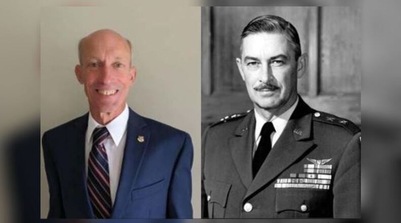 The seventeenth annual Springfield City School District “Alumni of Distinction Award” winners for 2022 are Jack Lintz (left) and Maj. Gen. John B. Medaris, USA, Ret. (right).