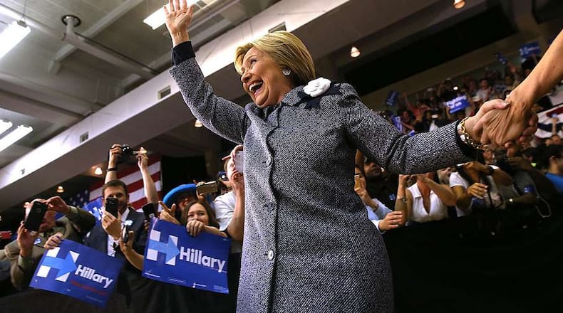 Hillary Clinton. Getty Images