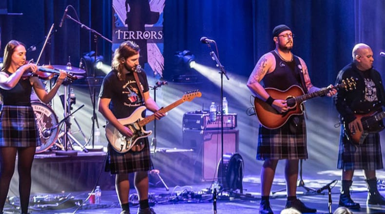 The Tartan Terrors will bring a unique, high-energy Celtic music experience to the Clark State Performing Arts Center for its Club Kuss series on Wednesday, March 4. CONTRIBUTED