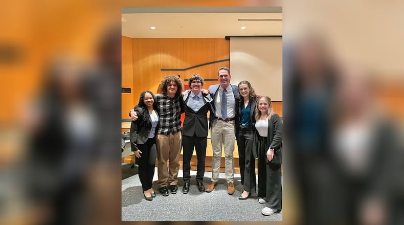 The Springfield High School Mock Trial 'Team Wildcat' is heading back to the state competition for the third year in a row. Contributed