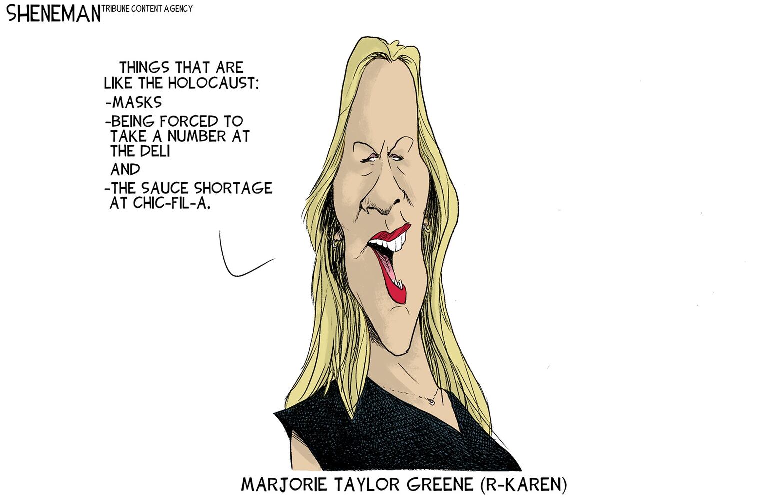 Week in cartoons: Memorial Day, Marjorie Taylor Greene and more