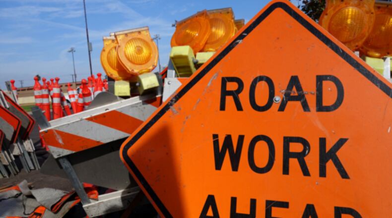 Work scheduled on several roads in Clark County this week. FILE