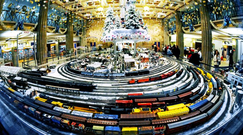 Holiday Junction at the Cincinnati Museum Center will run tough Jan. 5, 2026. FILE