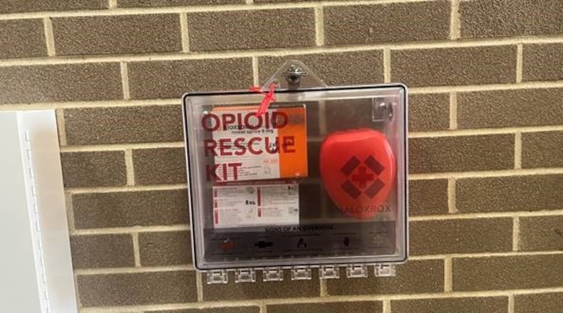 Clark State College has implemented CORE: Campus Opioid Response Education through its Trauma Informed Practices efforts, which includes training for the use of Opioid Rescue Kits that are available on campus. Contributed
