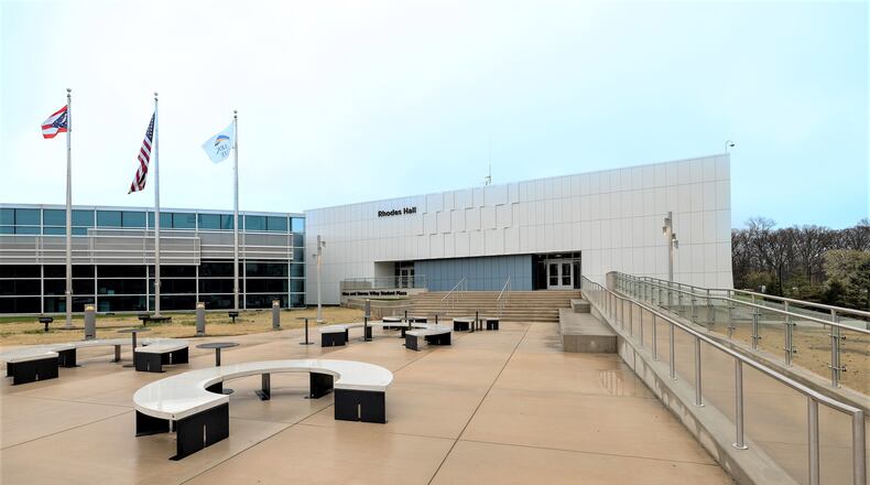 Clark State College will host a celebration and dedication ceremony for the opening of the Nina and Steven Wiley Student Plaza at 3 p.m. on April 18. Contributed