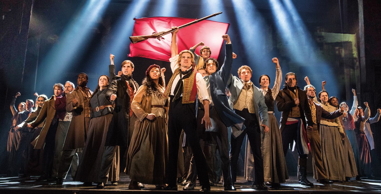 LES MISÉRABLESAPRIL 2-7, 2019 – SCHUSTER CENTERCameron Mackintosh presents the new production of Alain Boublil and Claude-Michel Schönberg’s Tony Award®-winning musical phenomenon, LES MISÉRABLES, direct from an acclaimed two-and-a-half-year return to Broadway. Set against the backdrop of 19th century France, LES MISÉRABLES tells an unforgettable story of heartbreak, passion, and the resilience of the human spirit. Featuring the beloved songs “I Dreamed a Dream,” “On My Own,” “Stars,” “Bring Him Home,” “One Day More,” and many more, this epic and uplifting story has become one of the most celebrated musicals in theatrical history. With its new staging and reimagined scenery inspired by the paintings of Victor Hugo, this new production has left both audiences and critics awestruck. CONTRIBUTED