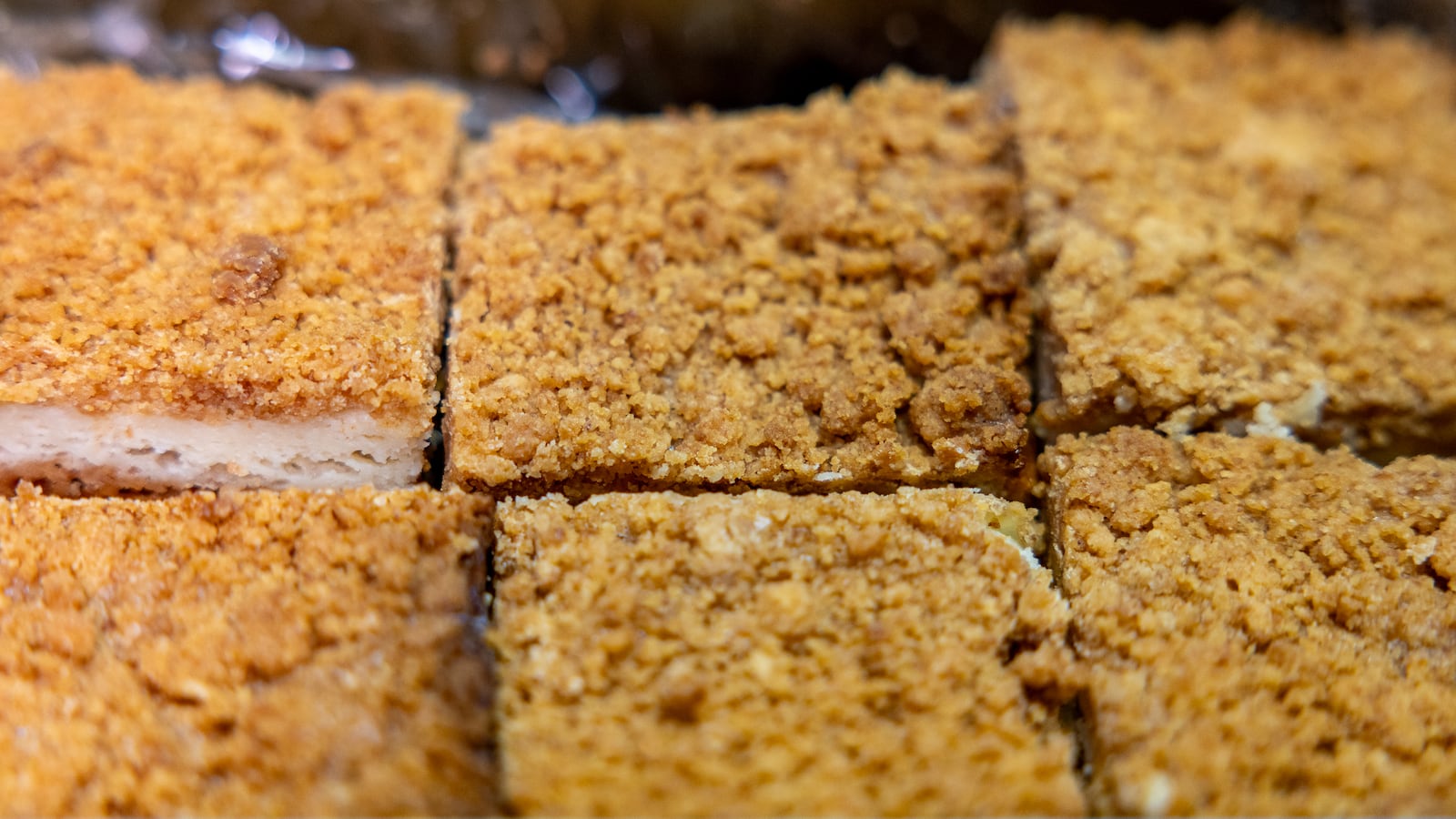 Terry Rich of Kettering placed in the top 12 of the 2025 Dayton Daily News Holiday Cookie Contest with her Butterscotch Cheesecake Bars. BRYANT BILLING/STAFF