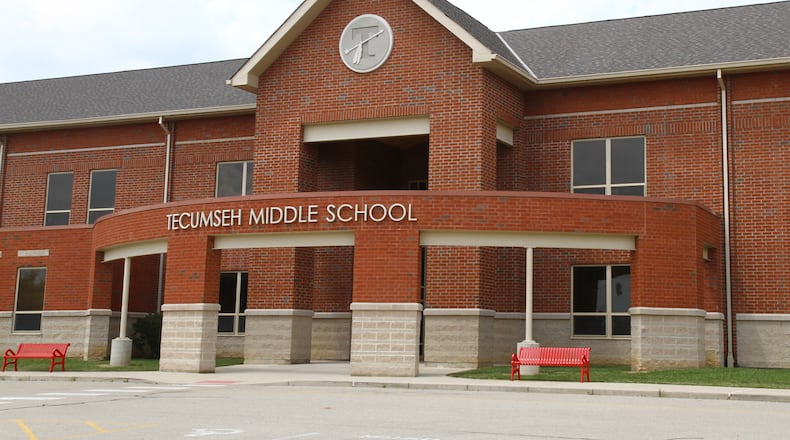 Tecumseh Middle School. Staff photo