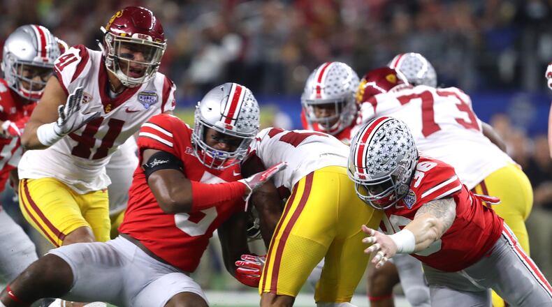 Ohio State against Southern California on Friday, Dec. 29, 2017, at AT&T Stadium in Arlington, Texas.