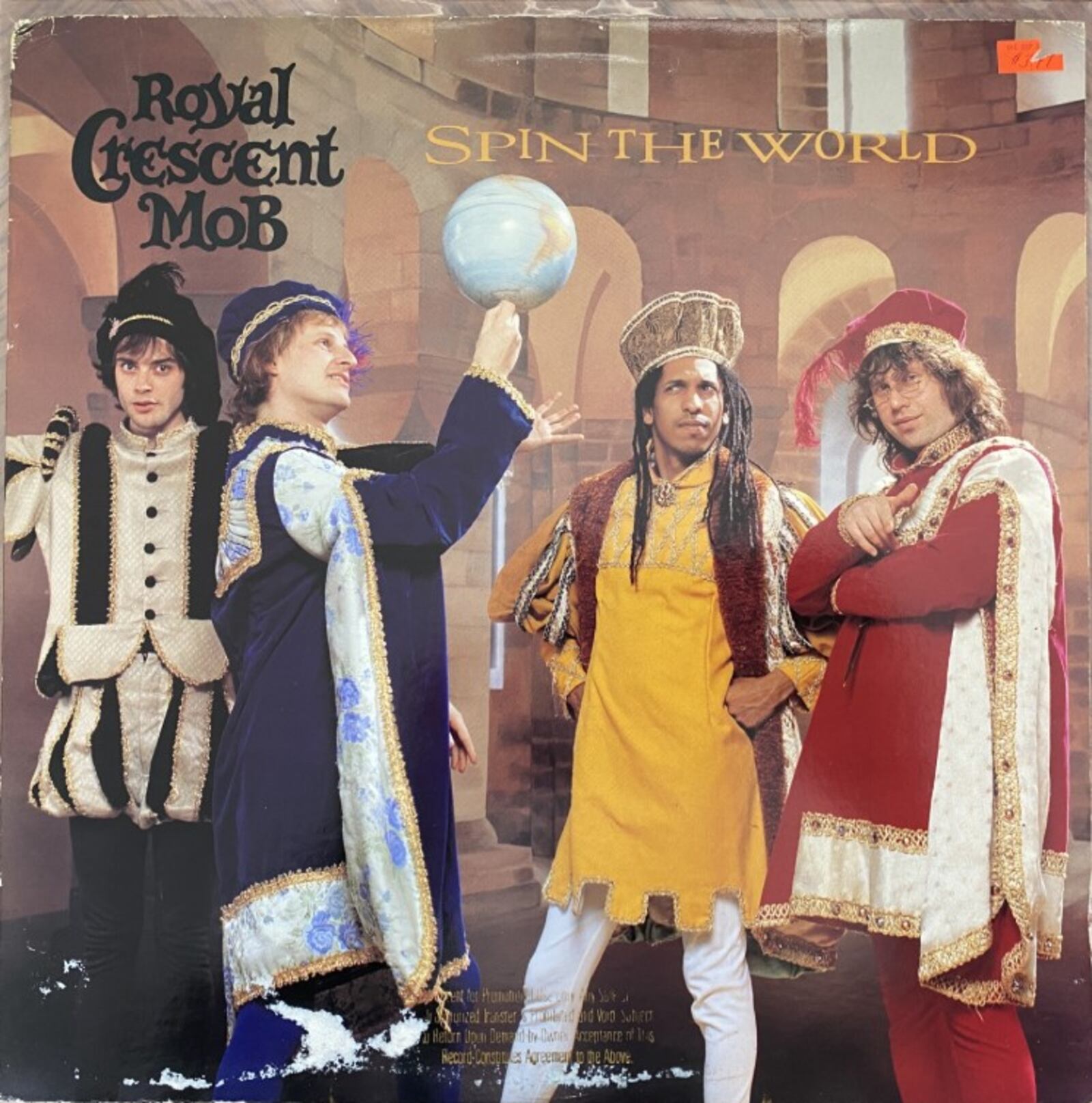 The RC Mob was renowned for exciting live shows, including a gig at the ’88 state fair. This is its album, "Spin the World." CONTRIBUTED