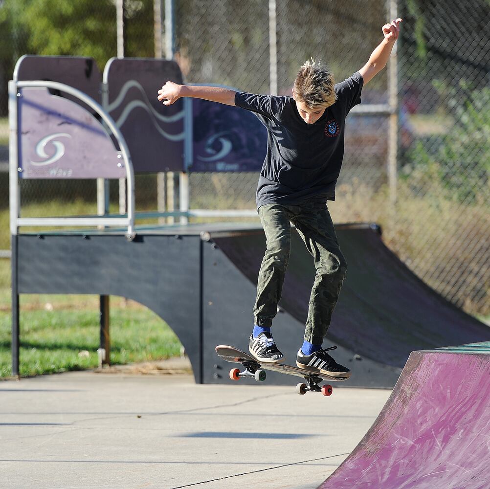 PHOTOS: Skateboard competition in New Carlisle