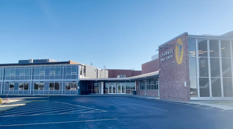 Shawnee Middle and High School was canceled Tuesday because of a broken water pipe. Contributed