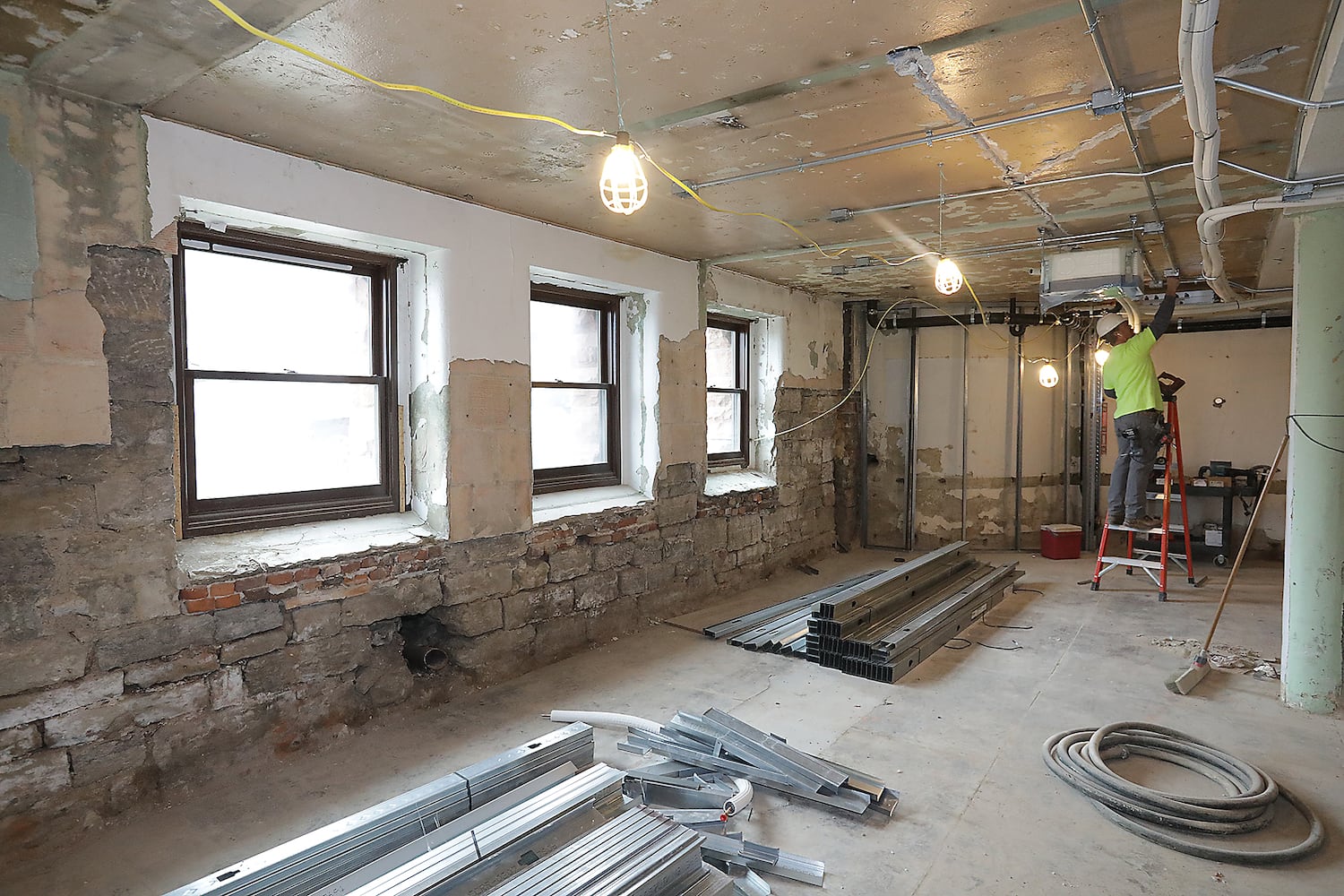 PHOTOS:  A.B. Graham Building Renovations