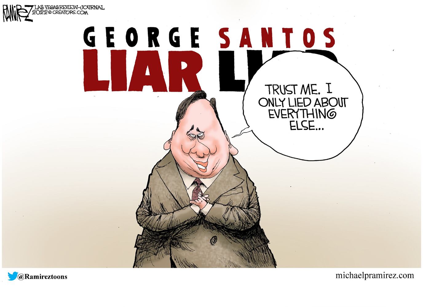WEEK IN CARTOONS: New Year, Southwest, George Santos and more