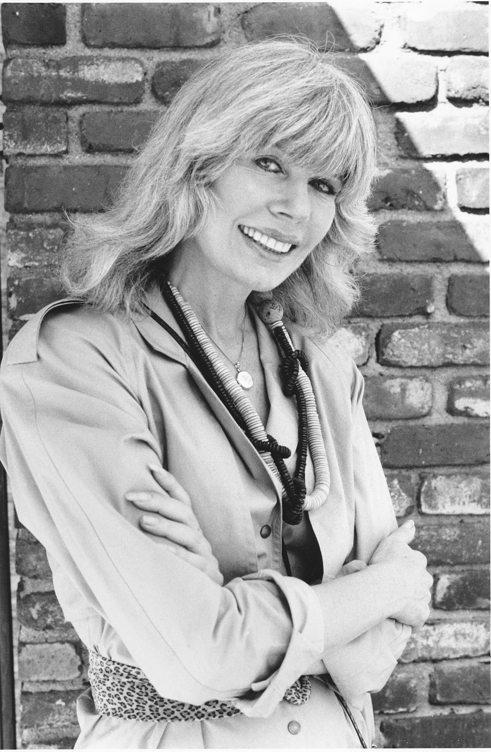 FILE - Actress Loretta Swit poses in Los Angeles, Calif., on Nov. 21, 1983. (AP Photo/Wally Fong, File)