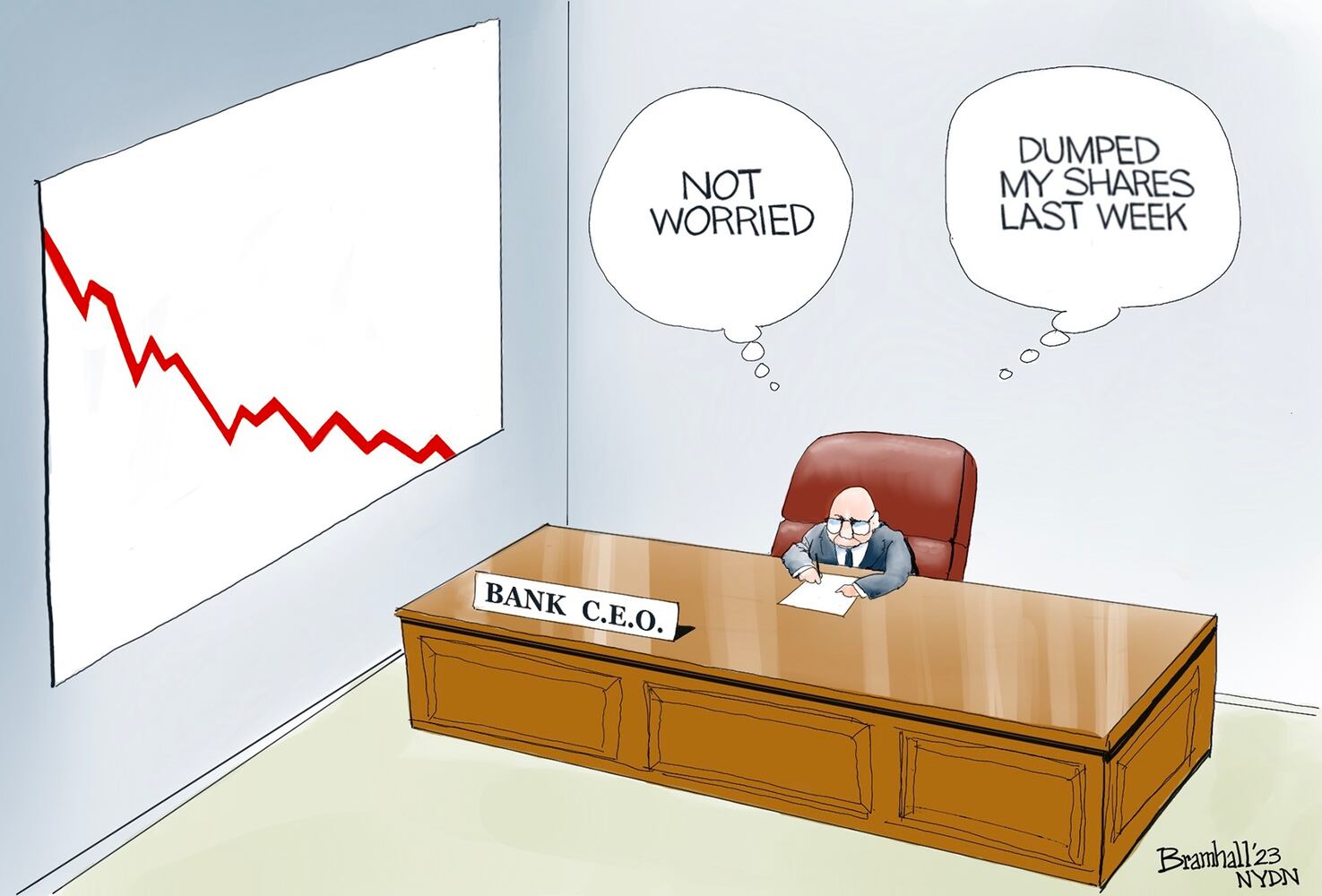 WEEK IN CARTOONS: Bank collapse, Russia and more