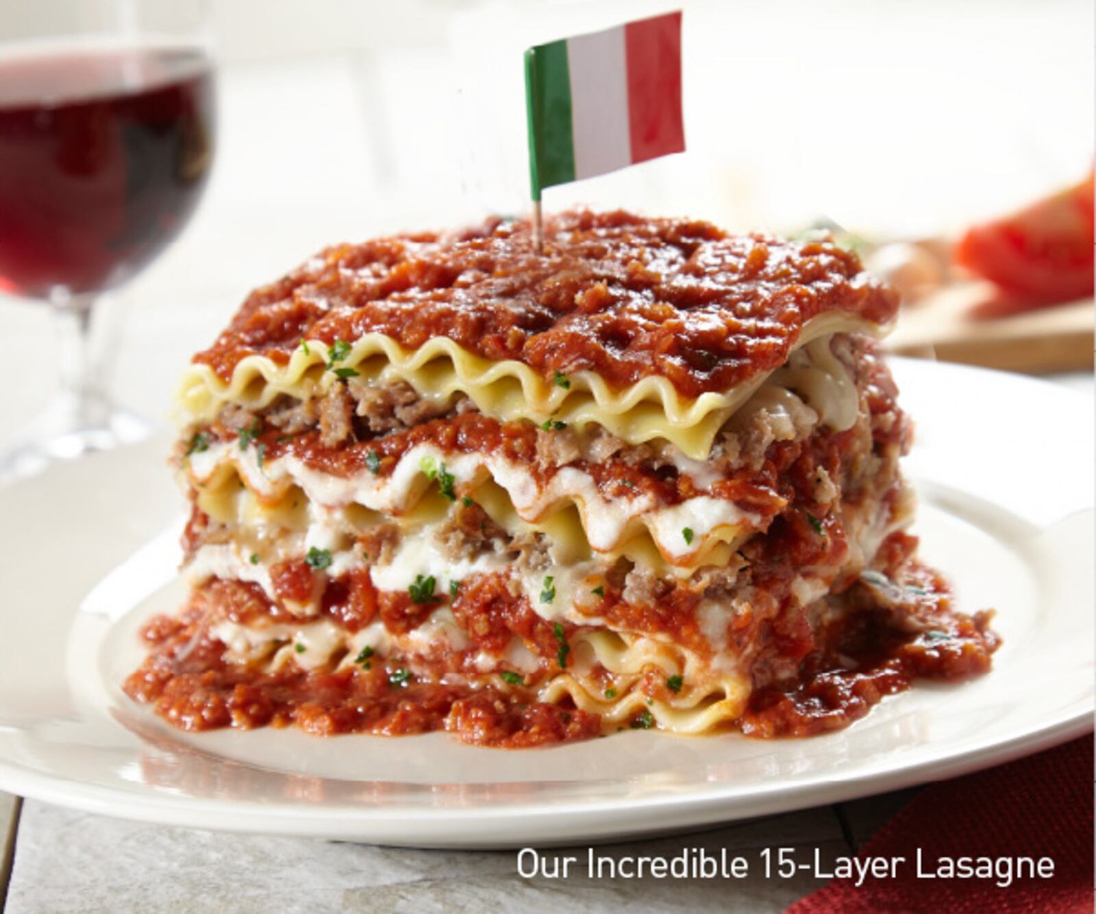 Photo of Lasagna at Italian Restaurant
