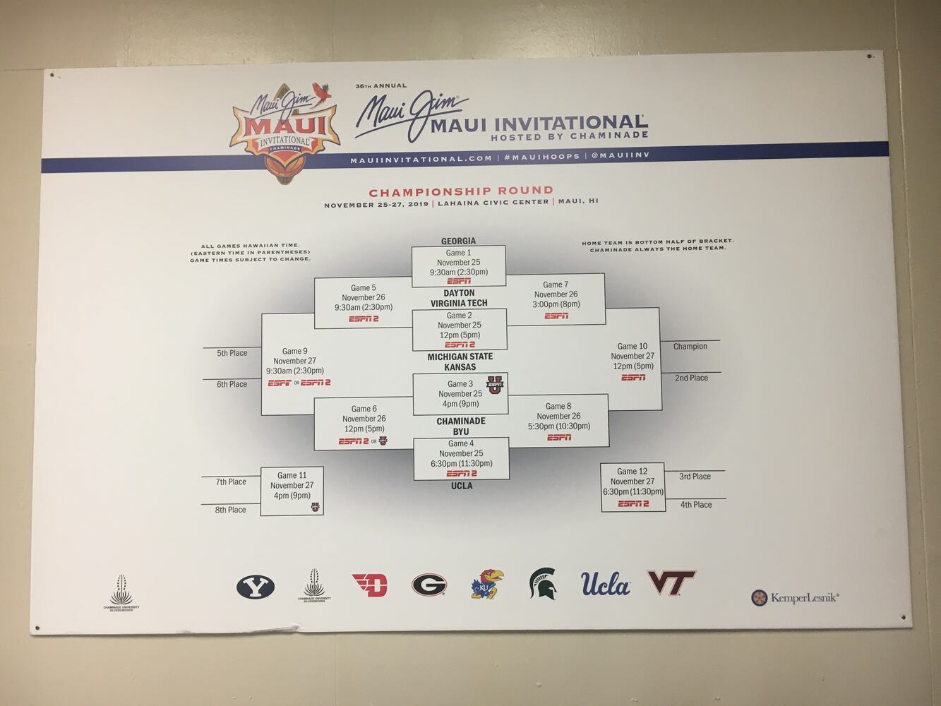 Photos: Lahaina Civic Center, site of Maui Invitational