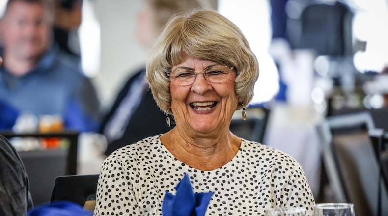 The 2022 Dayton Region Walk of Fame inductee luncheon was held Wednesday October at Sinclair College. About 400 people attended the yearly event including Barbara Sydnor who is the granddaughter of A.B. Graham who is the founder of 4H programs.  JIM NOELKER/STAFF