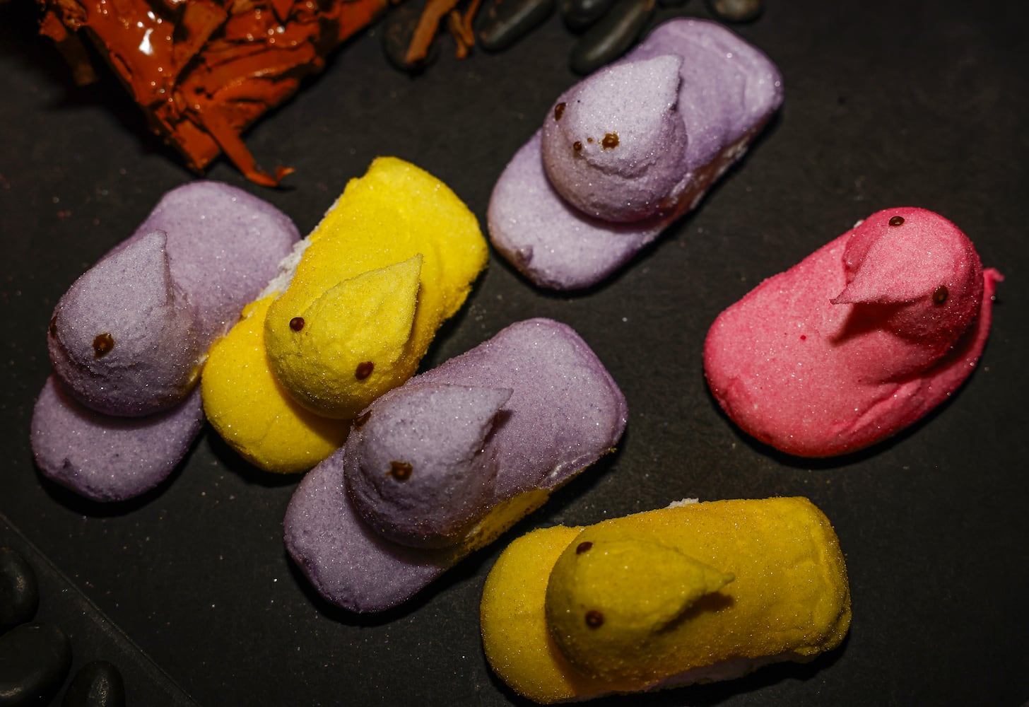 Peeps Display at the Heritage Center 