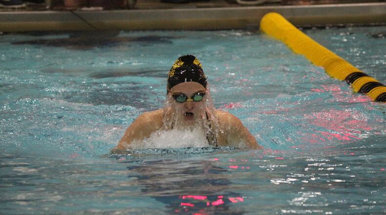 Northeastern senior Laramie Reed, a three-time state qualifier, attempts to return to Canton in the 200 IM (No. 7) and the 100 breast (No. 12).