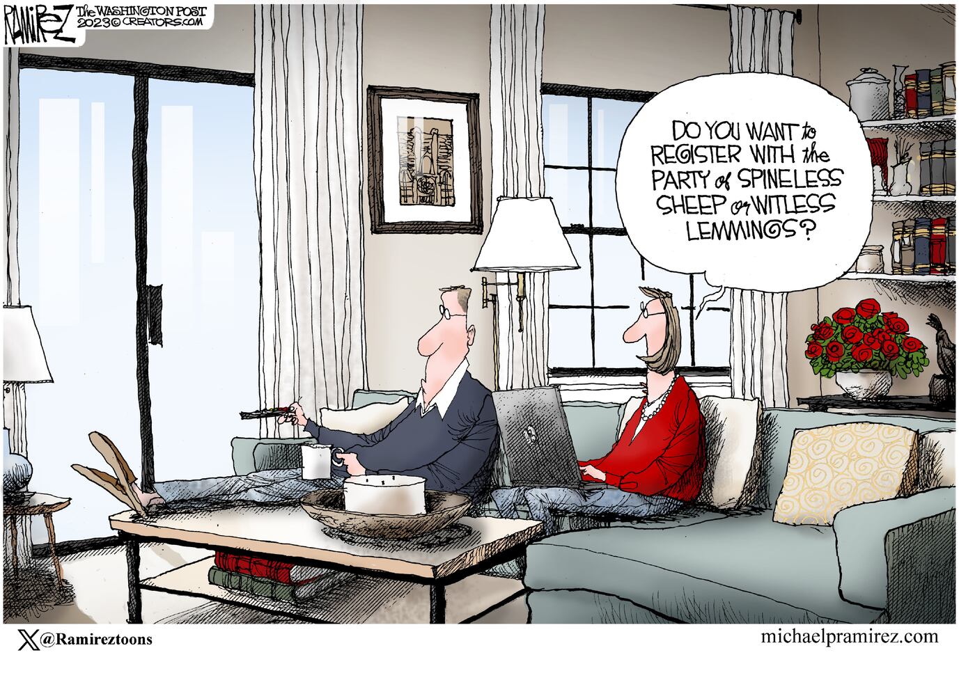 CARTOONS: Michael Ramirez, Sept. 24, 2023