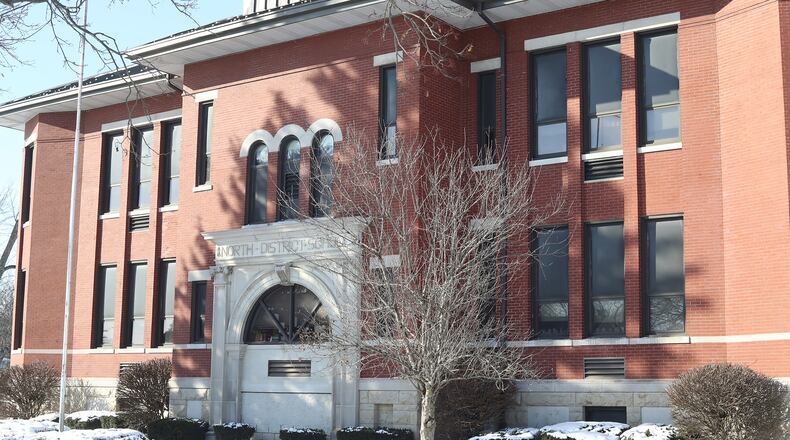 North Elementary School in Urbana, which is one of three buildings being renovated in Urbana as part of the Legacy Place project.  BILL LACKEY/STAFF