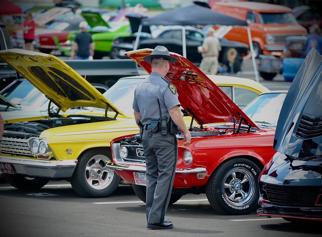 Tecumseh High School Route 40 Car Show