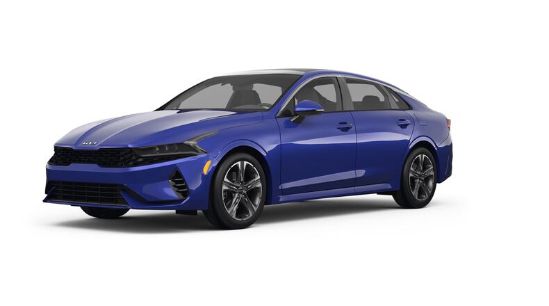 2022 Kia K5 EX. Metro Creative Services photo