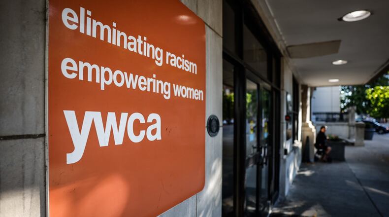 The YWCA on West Third Street in Dayton is a safe place for women experiencing domestic violence. Dwindling federal funding could spell funding troubles for victims of crime. JIM NOELKER/STAFF