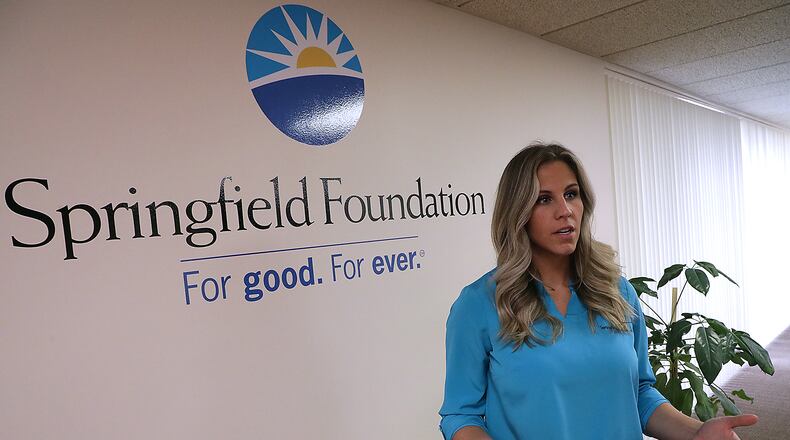 Victoria Richards, director of development and marketing at the Springfield Foundation. BILL LACKEY/STAFF