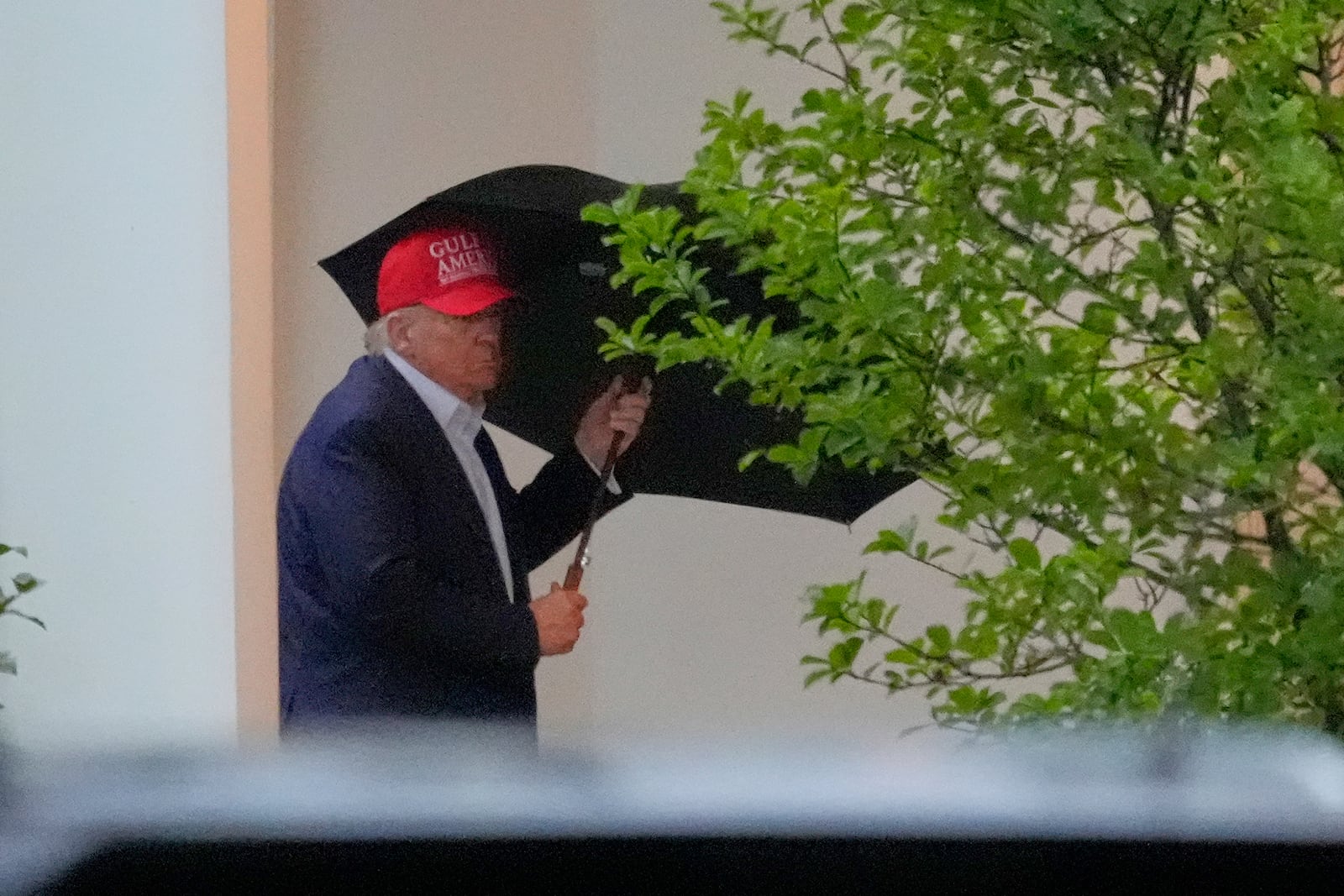 President Donald Trump walks to the Oval Office at the White House in Washington, Tuesday, July 1, 2025, after visiting a migrant detention center in Ochopee, Fla. (AP Photo/Alex Brandon)