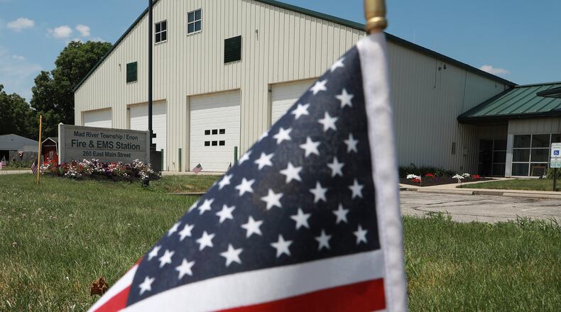 The Mad River Township/Enon Fire and EMS Station. BILL LACKEY/STAFF