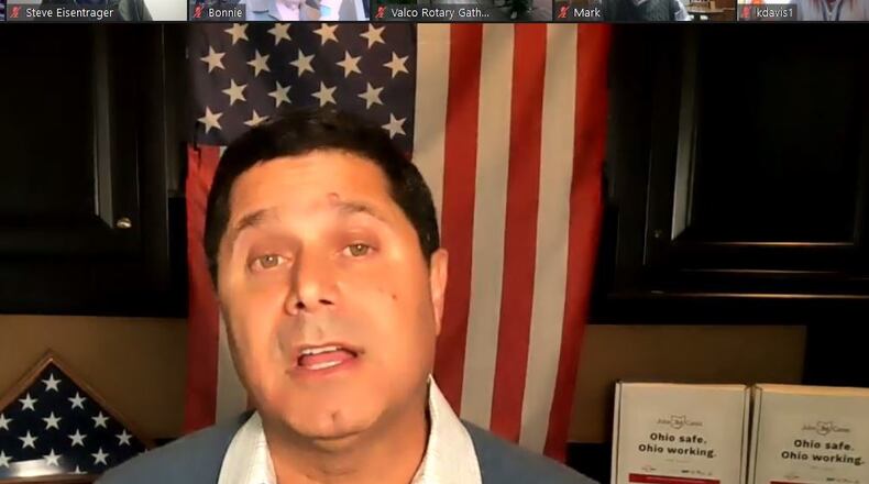 J. P. Nauseef, the president of JobsOhio, spoke with the Springfield Rotary on Monday about statewide efforts designed to help Ohio recover economically from the coronavirus pandemic.