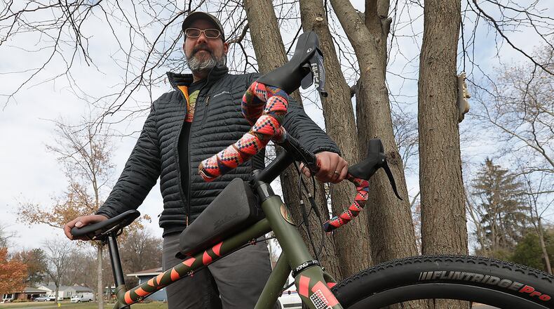 Jon Francis wants to create a bicycle shop/social center in downtown Springfield. BILL LACKEY/STAFF