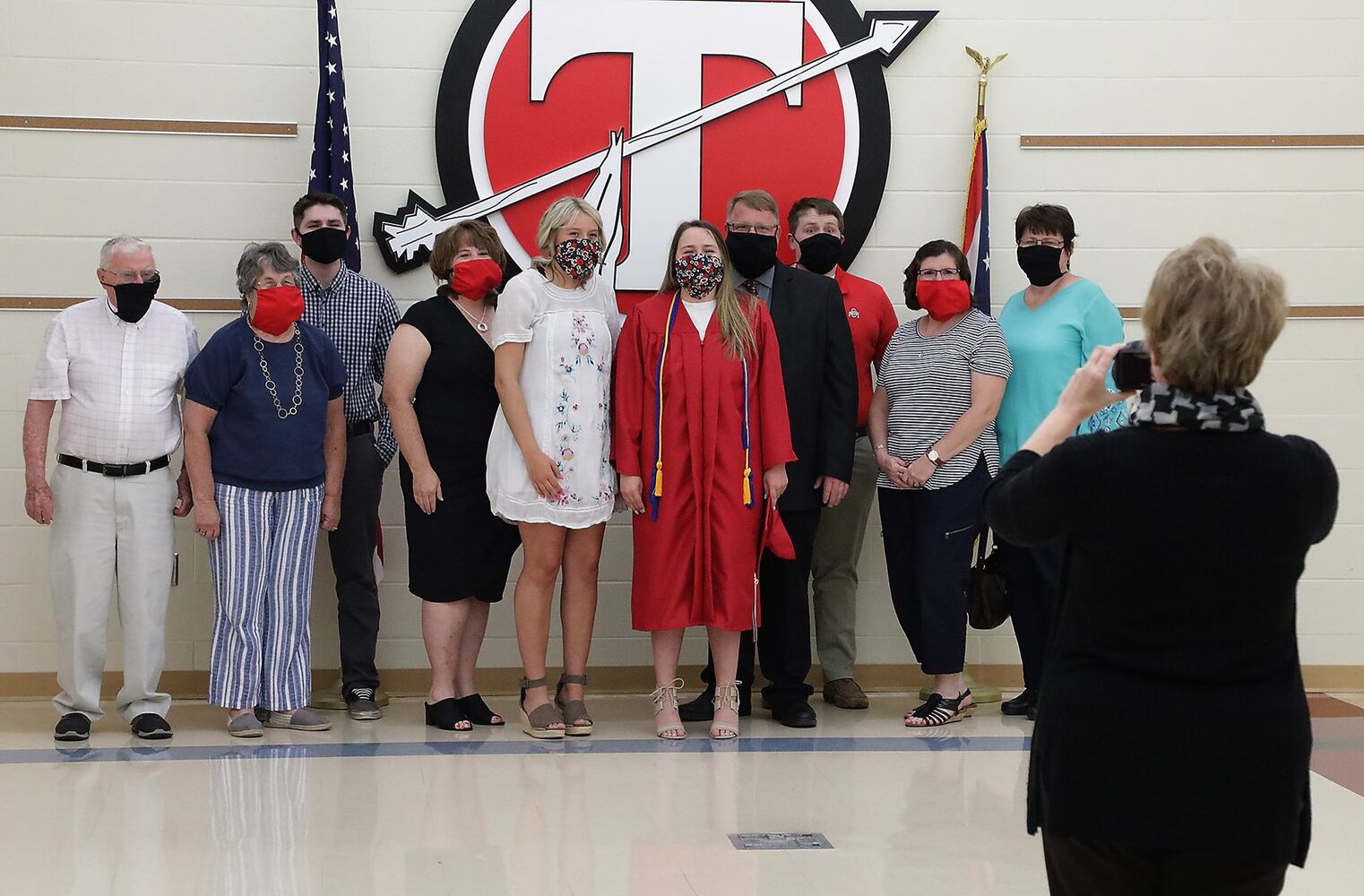 Tecumseh seniors start ‘one student at a time’ graduation ceremonies