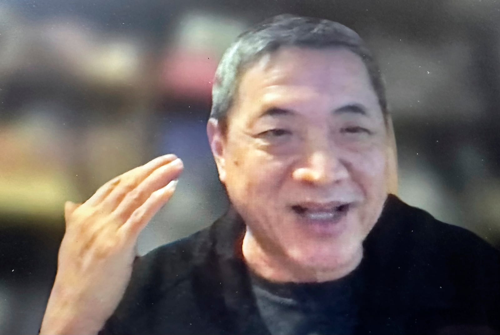 In this image taken from video, Andy Shih, chief science officer for the national advocacy group Autism Speaks, discusses Illinois Gov. JB Pritzker's executive order banning the distribution of personally identifiable autism health data, Friday, May 9, 2025, in Springfield, Ill., following the announcement by U.S. Health and Human Services Secretary Robert F. Kennedy Jr. to link federal health care datasets to determine the cause of the brain disorder. (AP Photo/John O'Connor)