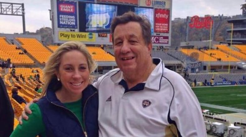 Dan O’Kane and his daughter, Colleen O’Kane, are shown together. CONTRIBUTED PHOTO