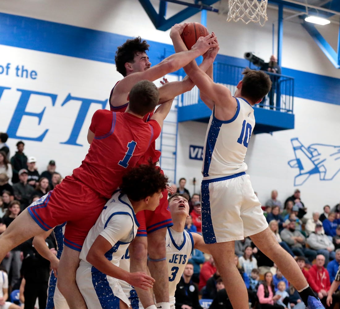 Tri Village Franklin Monroe basketball