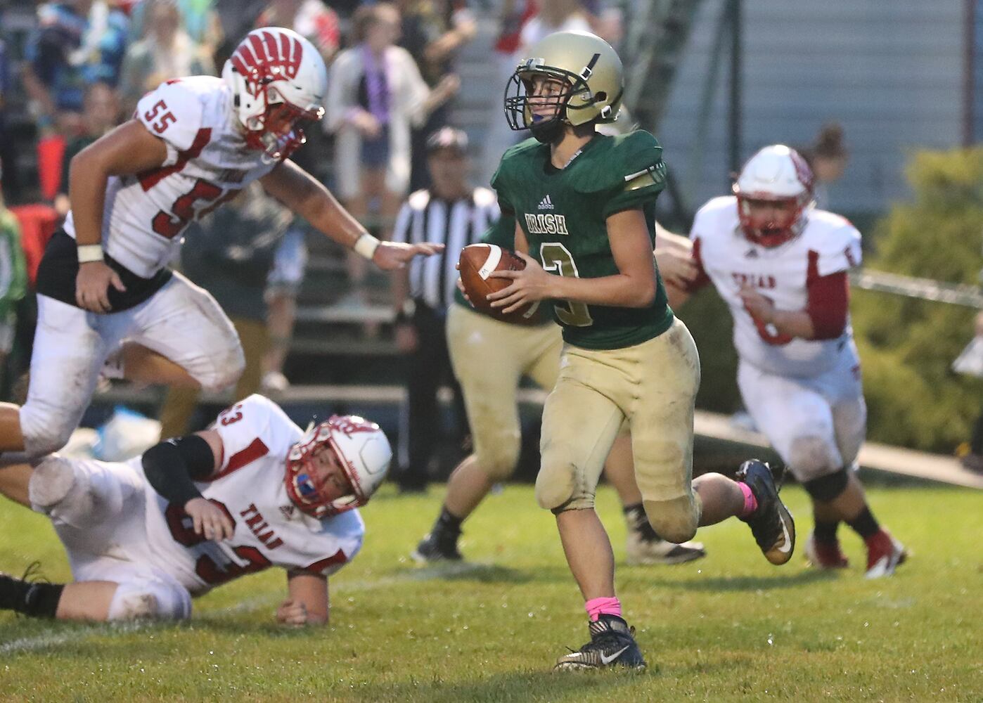 Catholic Central vs Triad Football