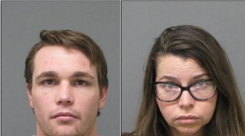 Darrell Spell and Stacy Mansfield were arrested and charged on Monday. CONTRIBUTED