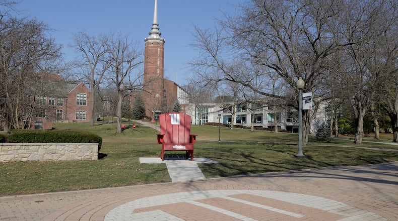 Wittenberg University campus Thursday, March 13, 2025. BILL LACKEY/STAFF