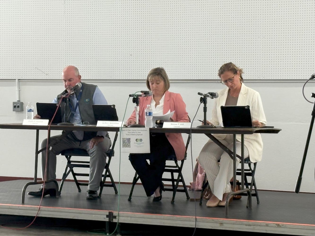 Clark County Commissioners Solar Farm Public Hearing