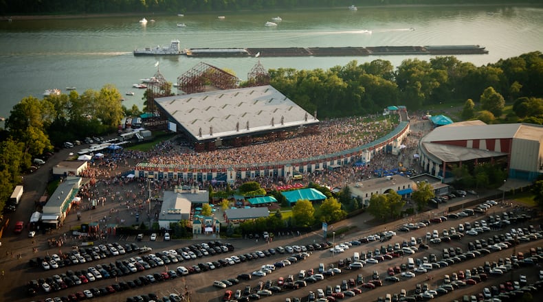 Riverbend Music Center offers a full calendar of music concerts for the summer of 2024. It is located on Kellogg Avenue in Cincinnati. CONTRIBUTED