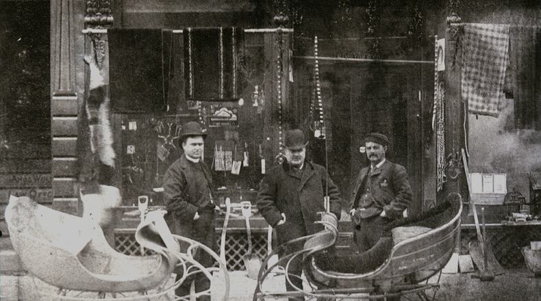 Around 1875, William H. Hamilton opened a hardware store at 27 E. Main Street.  CONTRIBUTED BY THE CLARK COUNTY HISTORICAL SOCIETY