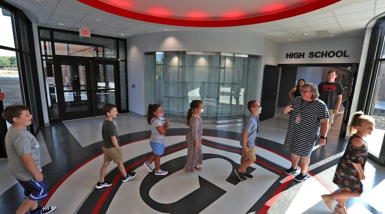 Greenon Local Schools is unable to provide transportation today and closed school for Wednesday after a bus driver tested positive for COVID-19.